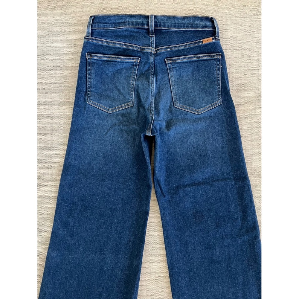 AYR The Dynamo Size 26 Sayonara Dark Wash Wide Leg High Rise Jeans Stretch - Picture 8 of 8